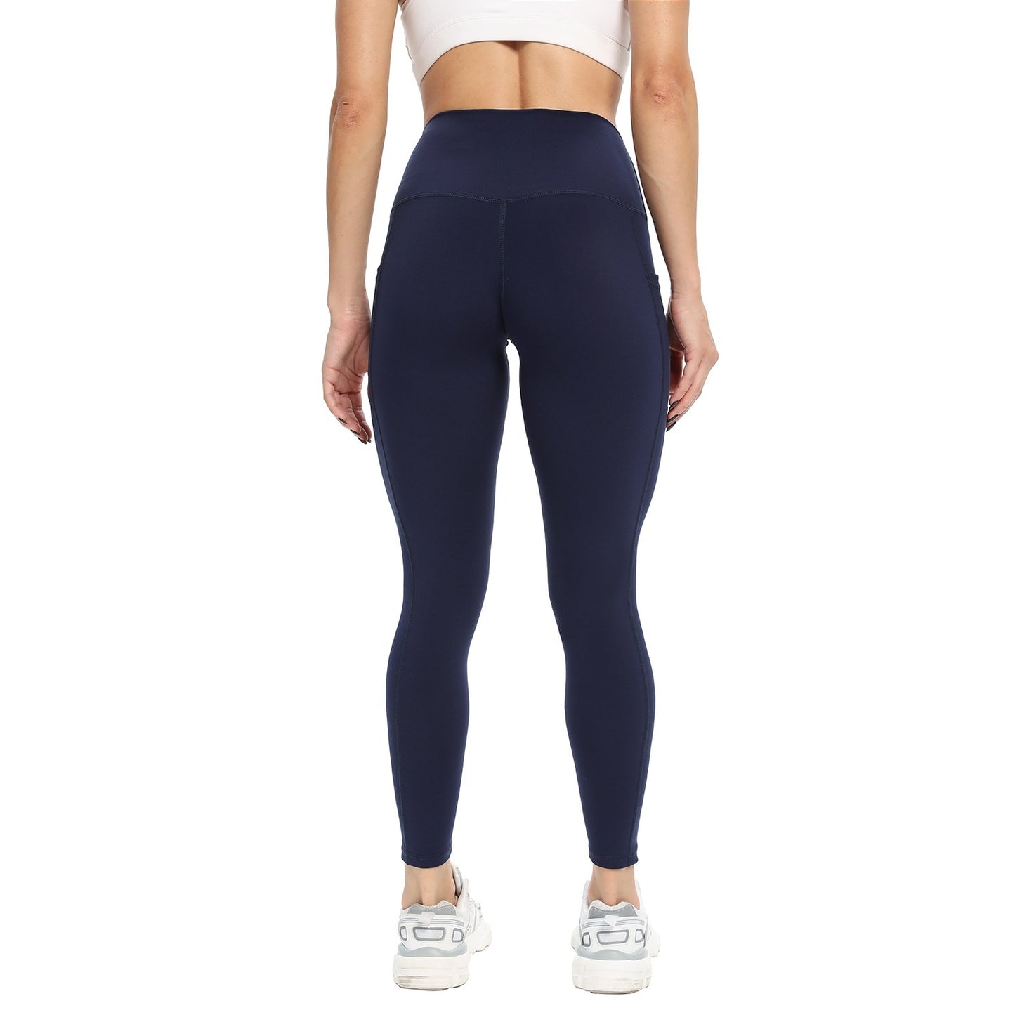 Women's Slim-fit Pocket High Waist Workout Sports Yoga Pants