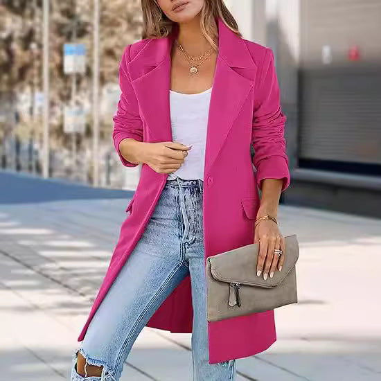 Manteau cardigan en laine à la mode pour femme